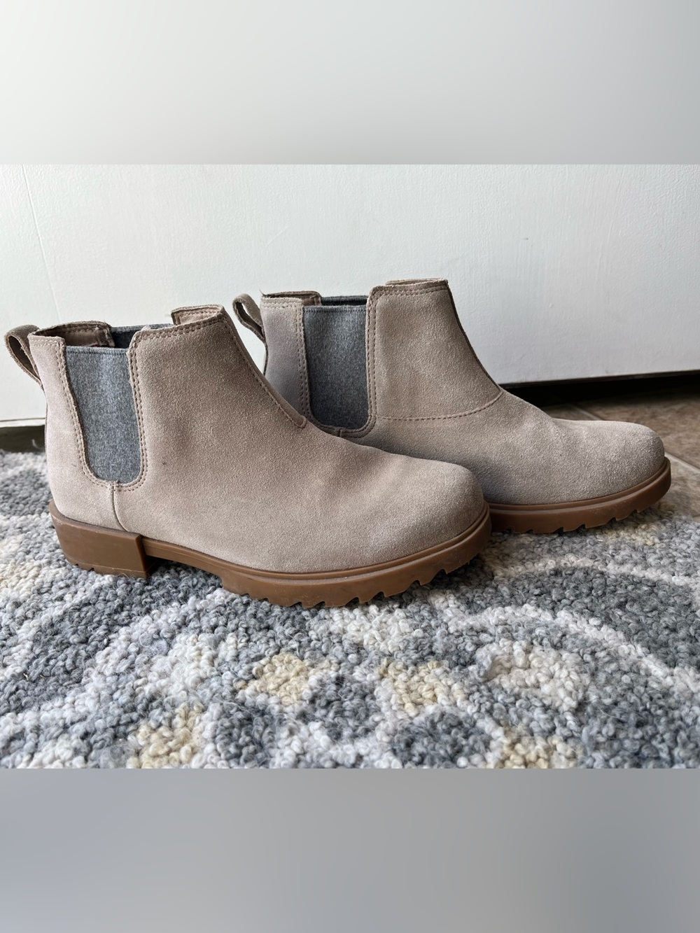 Sorel Taupe Suede Chelsea Boot